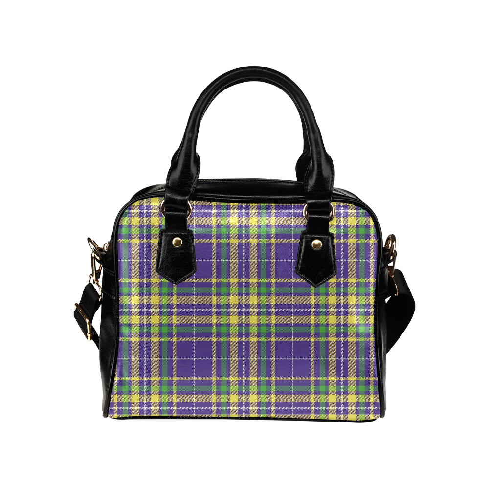 Mardi Gras Pattern Print Design 010 Shoulder Handbag