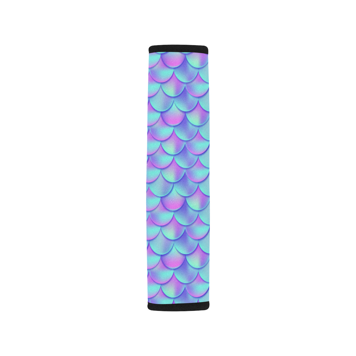 Mermaid Tail Design Print Pattern Car Seat Belt Cover