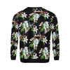 Apple blossom Pattern Print Design AB07 Men Long Sleeve Sweatshirt