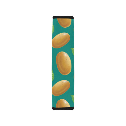 Potato Pattern Print Design A04 Car Seat Belt Cover