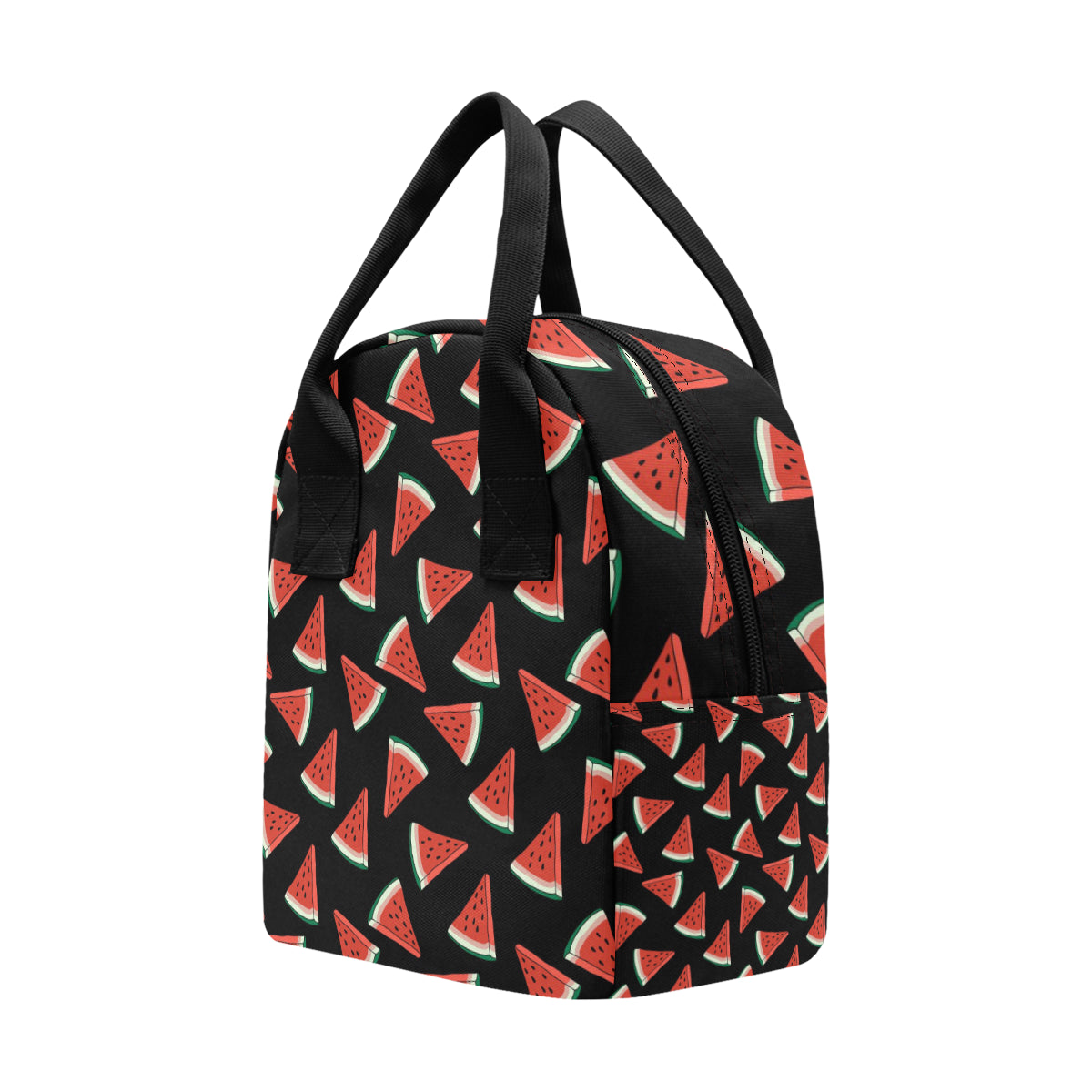 Watermelon Pattern Print Design WM01 Insulated Lunch Bag