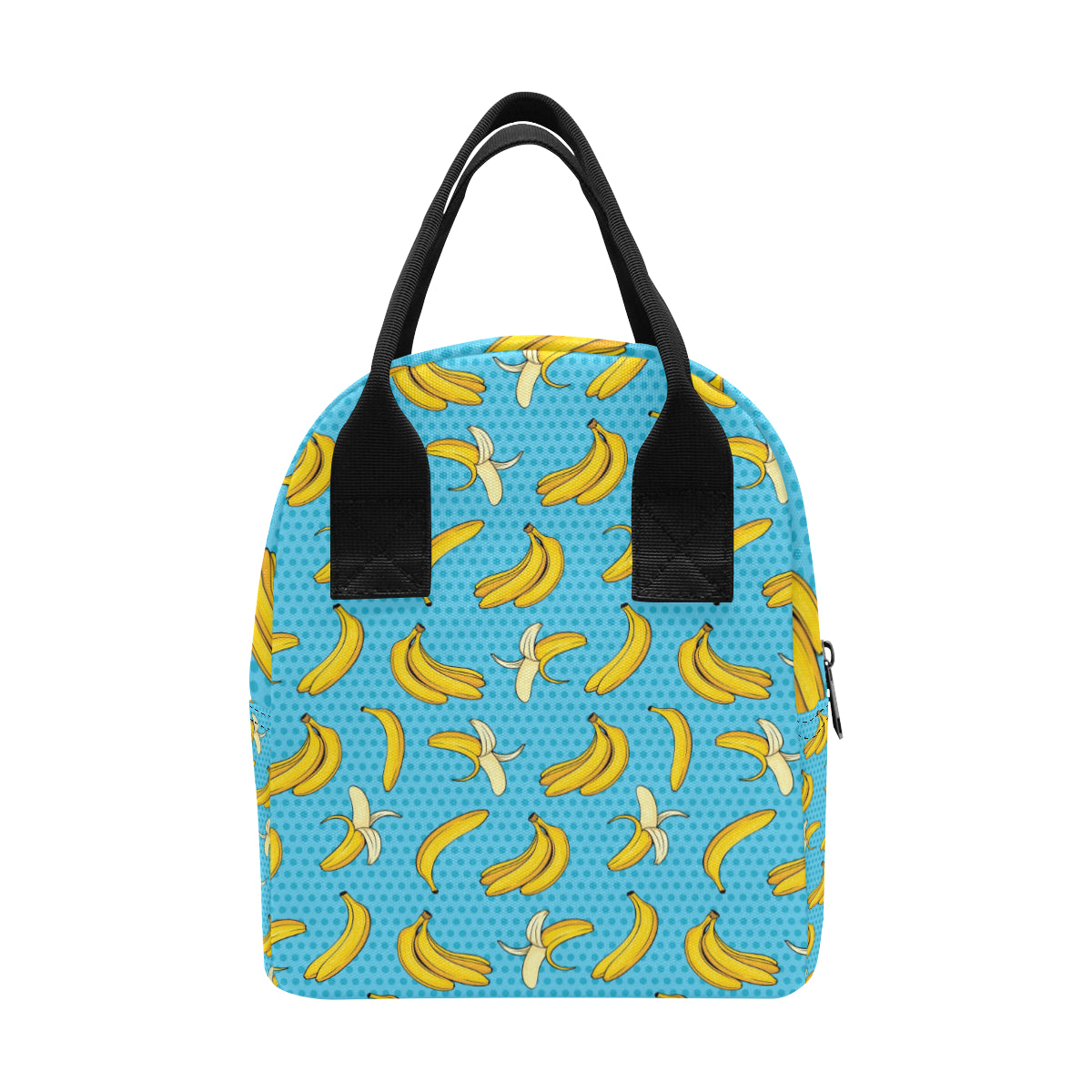 Banana Pattern Print Design BA08 Insulated Lunch Bag
