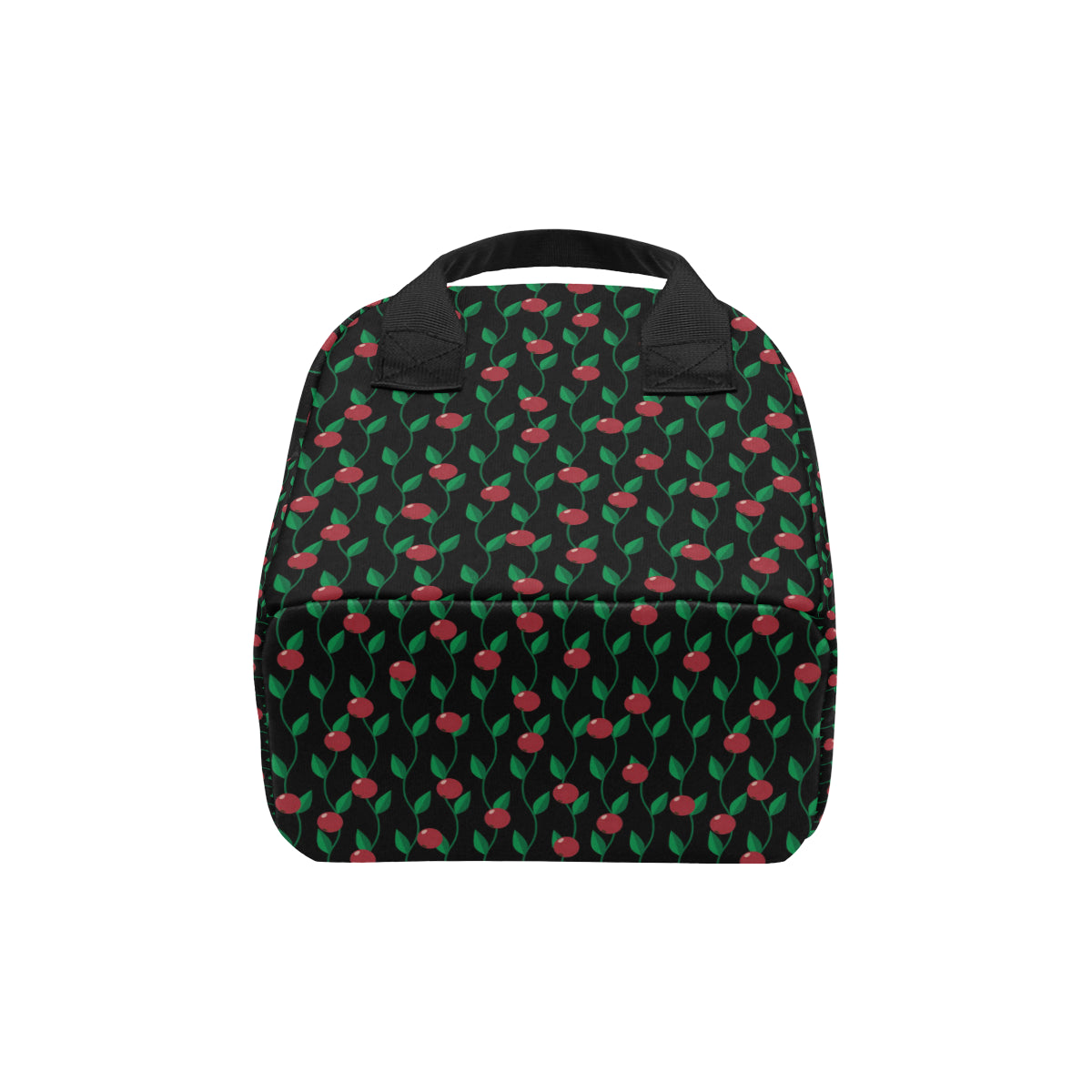 Cranberry Pattern Print Design CB01 Insulated Lunch Bag