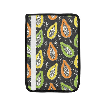 Papaya Pattern Print Design PP05 Car Seat Belt Cover