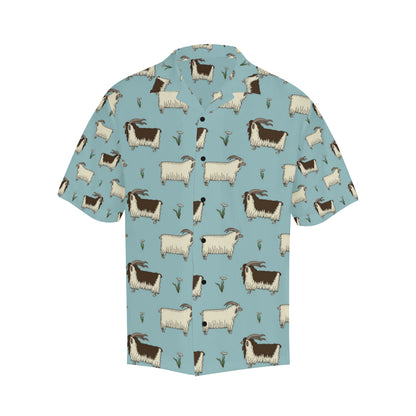 Goat Pattern Print Design 02 Men's Hawaiian Shirt