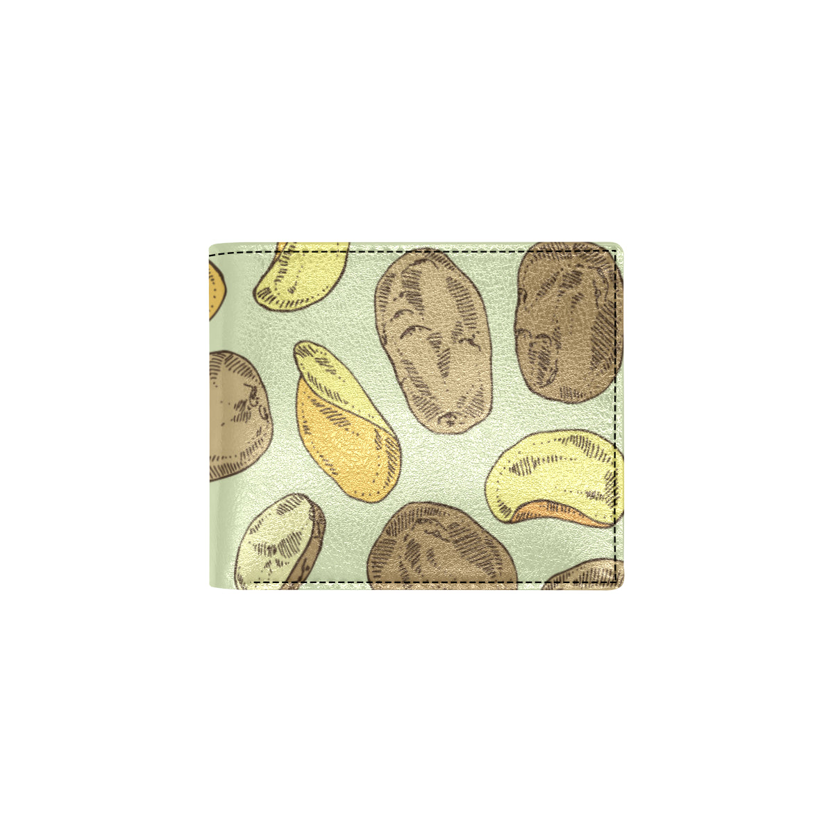 Potato Pattern Print Design A03 Men's ID Card Wallet