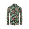 Bird Of Paradise Pattern Print Design BOP06 Men's Long Sleeve Shirt