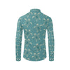 Sea Turtle Pattern Print Design T02 Men's Long Sleeve Shirt