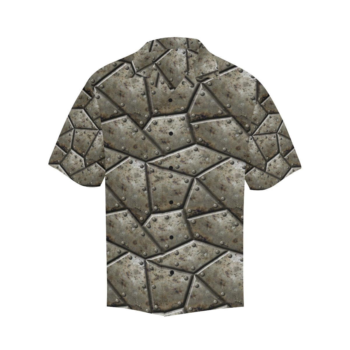 Armor Pattern Print Design 01 Men's Hawaiian Shirt