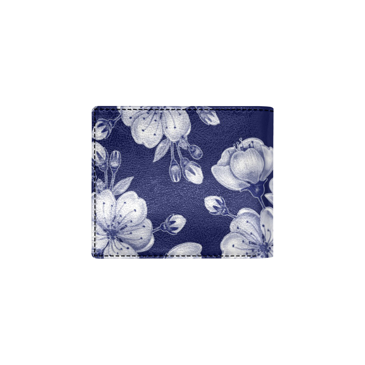 Cherry Blossom Pattern Print Design CB01 Men's ID Card Wallet