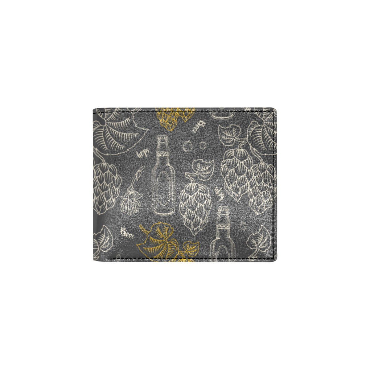 Hope Pattern Print Design 01 Men's ID Card Wallet