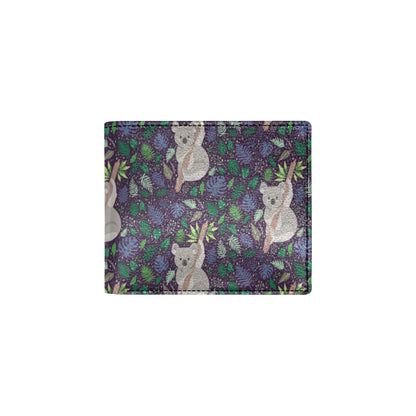 Koala Pattern Print Design 06 Men's ID Card Wallet