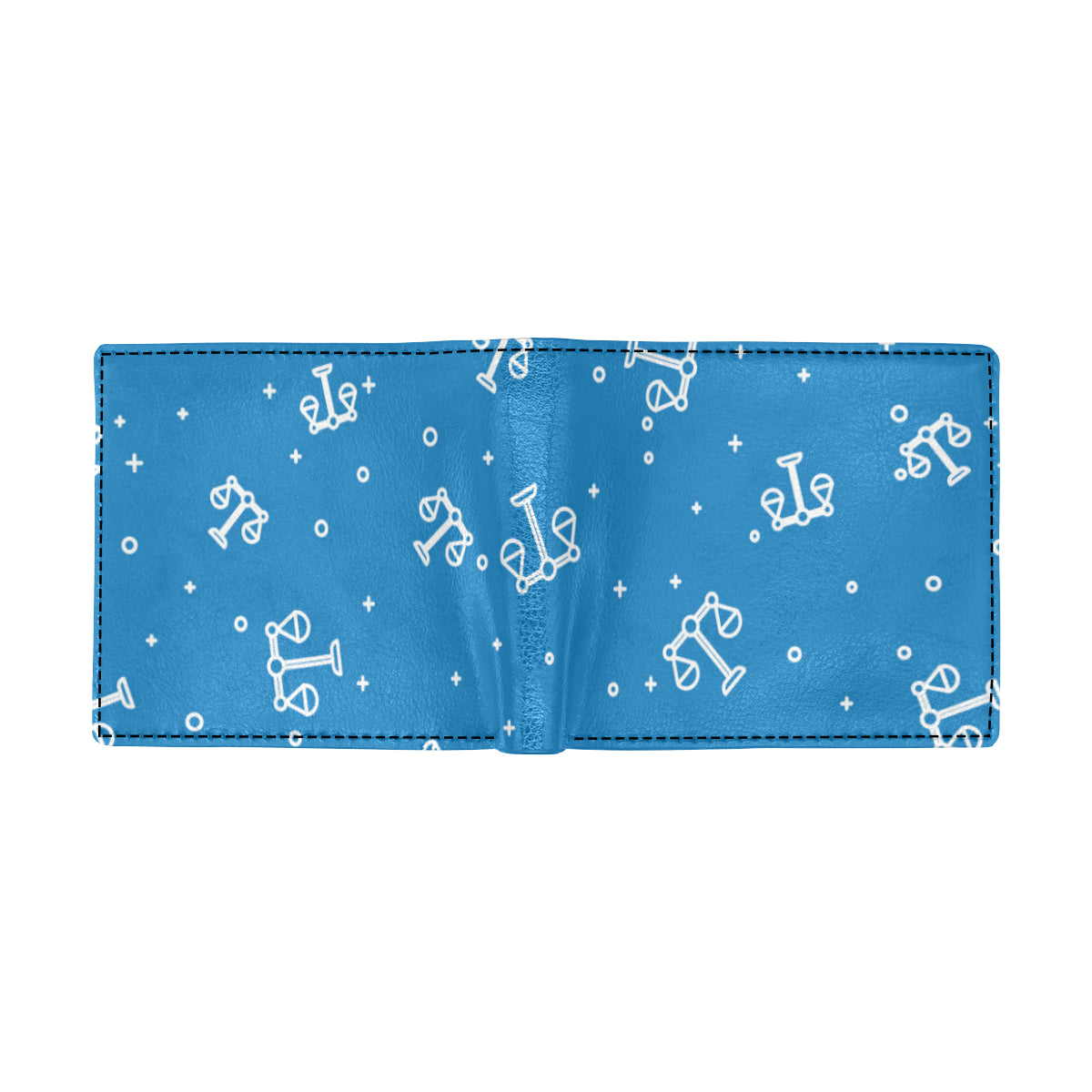 Libra Pattern Print Design 05 Men's ID Card Wallet