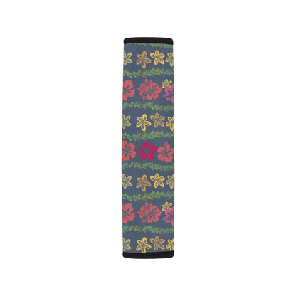 Hawaiian Themed Pattern Print Design H018 Car Seat Belt Cover
