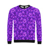 Amaryllis Pattern Print Design AL03 Men Long Sleeve Sweatshirt