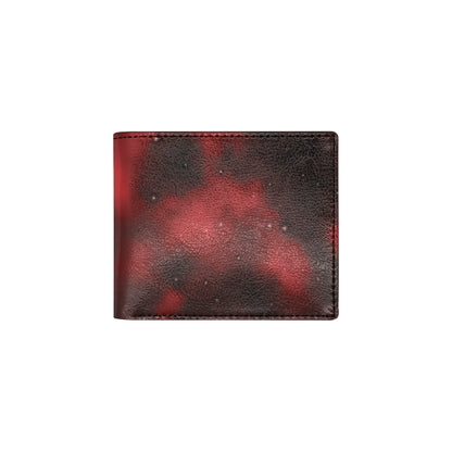 Nebula Pattern Print Design A03 Men's ID Card Wallet