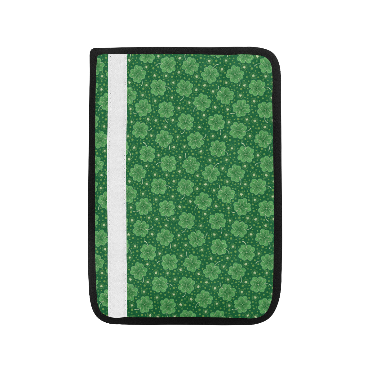 Shamrock Design Print Car Seat Belt Cover