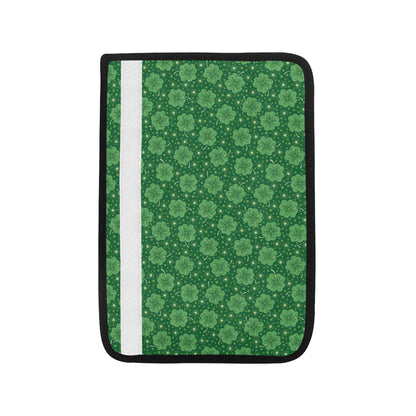 Shamrock Design Print Car Seat Belt Cover
