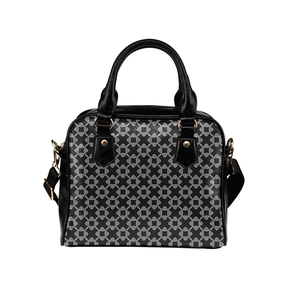 Celtic Pattern Print Design 06 Shoulder Handbag