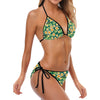 Plumeria Pattern Print Design PM07 Bikini