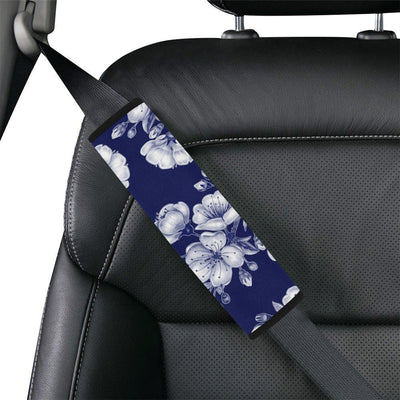 Cherry Blossom Pattern Print Design CB01 Car Seat Belt Cover