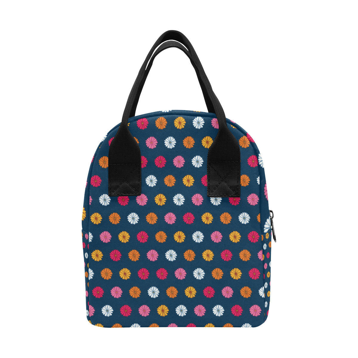 Gerberas Pattern Print Design GB06 Insulated Lunch Bag