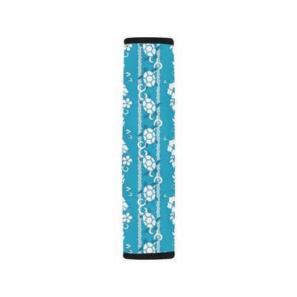 Hawaiian Themed Pattern Print Design H025 Car Seat Belt Cover