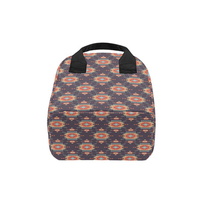 Tribal indians Aztec Insulated Lunch Bag