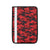 Camo Red Pattern Print Design 03 Car Seat Belt Cover