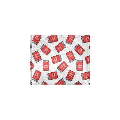 Bible Pattern Print Design 03 Men's ID Card Wallet
