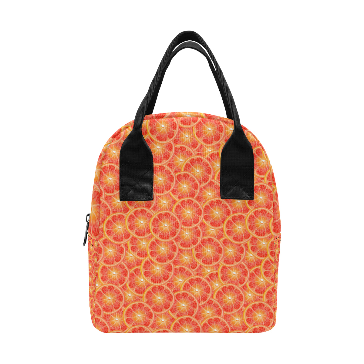 Grapefruit Pattern Print Design GF06 Insulated Lunch Bag