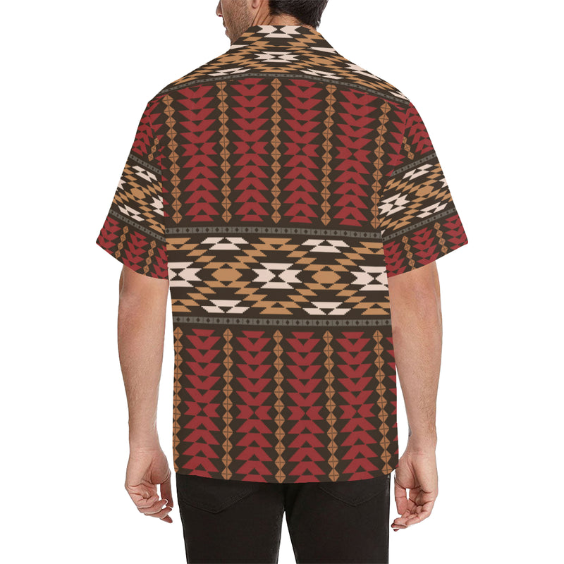 Native Pattern Print Design A02 Men's Hawaiian Shirt