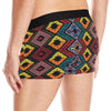 African Pattern Print Design 08 Men's Boxer Briefs