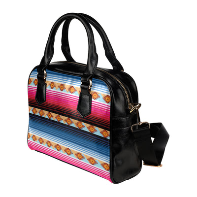 Mexican Pattern Print Design 03 Shoulder Handbag