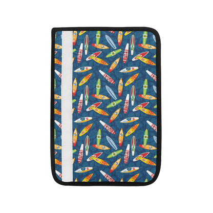 Surfboard Pattern Print Car Seat Belt Cover