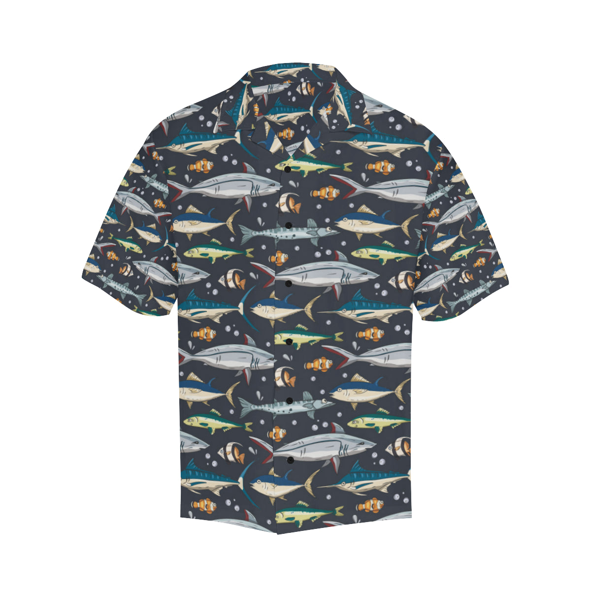 Swordfish Pattern Print Design 04 Men's Hawaiian Shirt