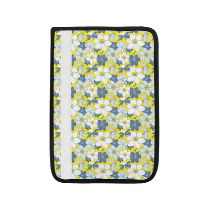 Daffodils Pattern Print Design 01 Car Seat Belt Cover