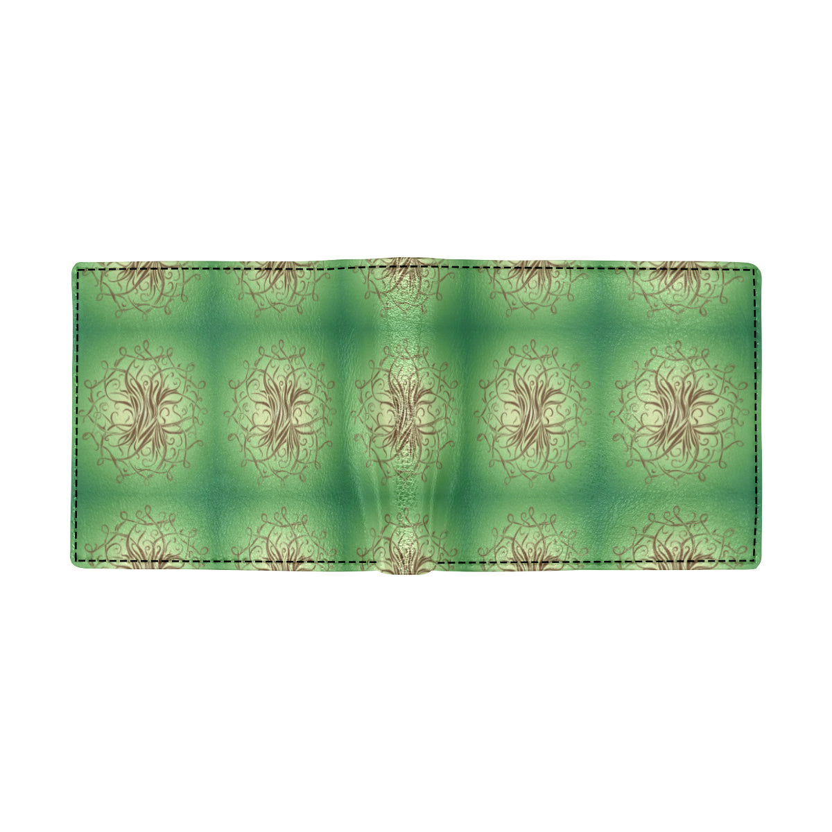 Celtic Pattern Print Design 05 Men's ID Card Wallet