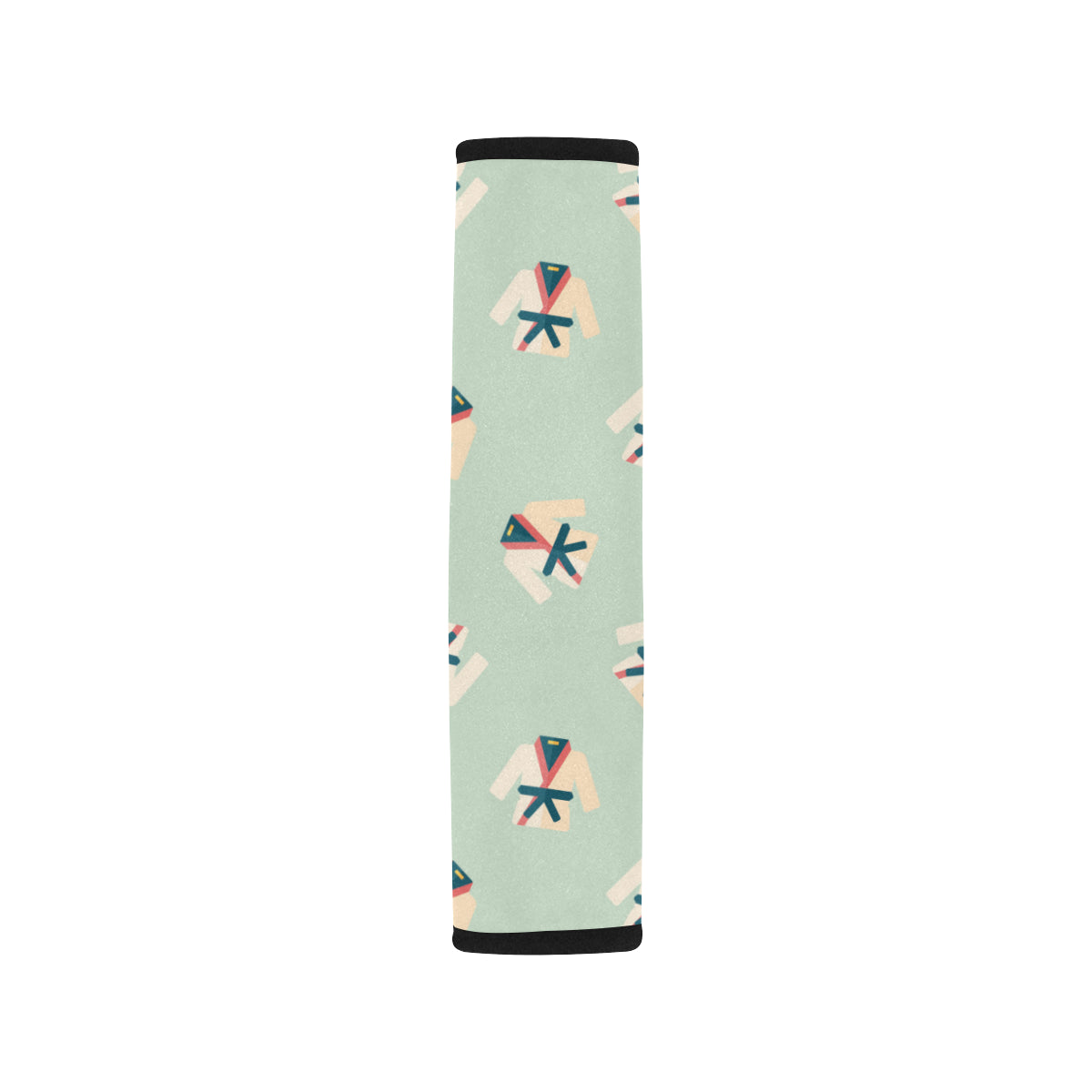 Karate Pattern Print Design 02 Car Seat Belt Cover