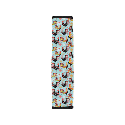 Rooster Themed Design Car Seat Belt Cover