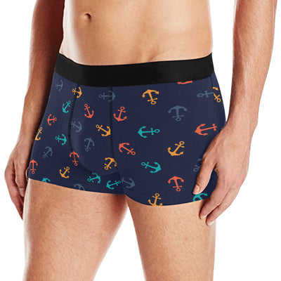 Anchor Pattern Print Design 05 Men's Boxer Briefs