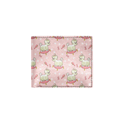 Bichons Frise Pattern Print Design 01 Men's ID Card Wallet