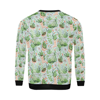 Gardening Pattern Print Design G04 Men Long Sleeve Sweatshirt