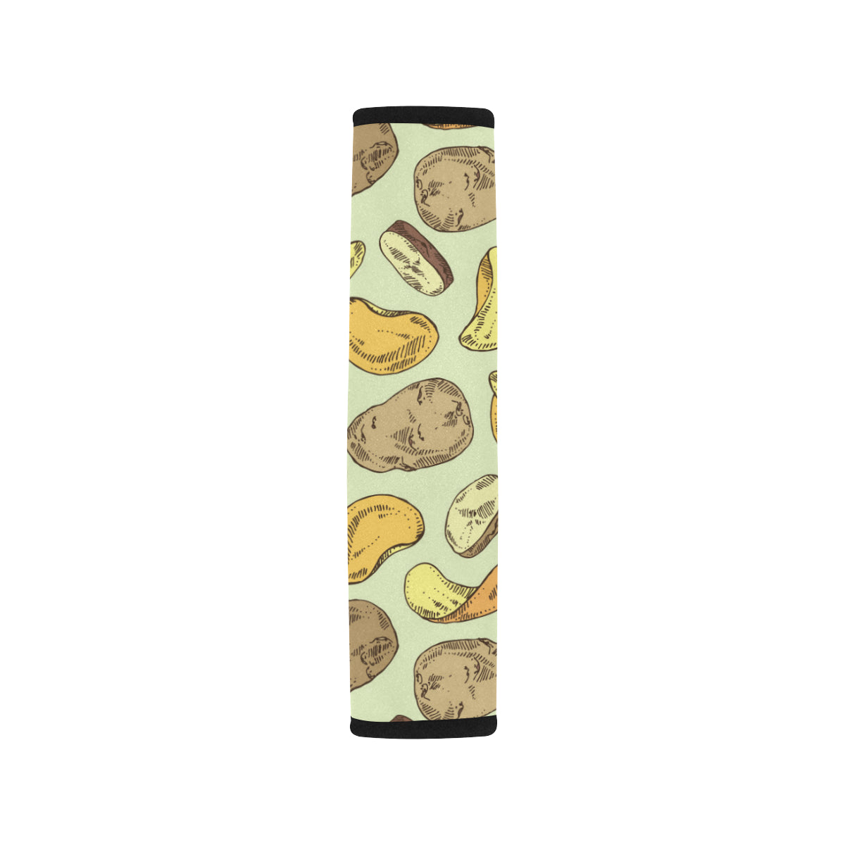 Potato Pattern Print Design A03 Car Seat Belt Cover