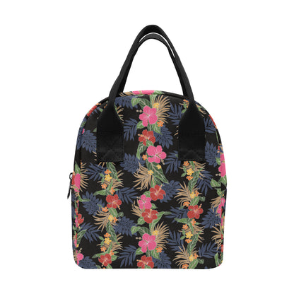 Hawaiian Themed Pattern Print Design H011 Insulated Lunch Bag