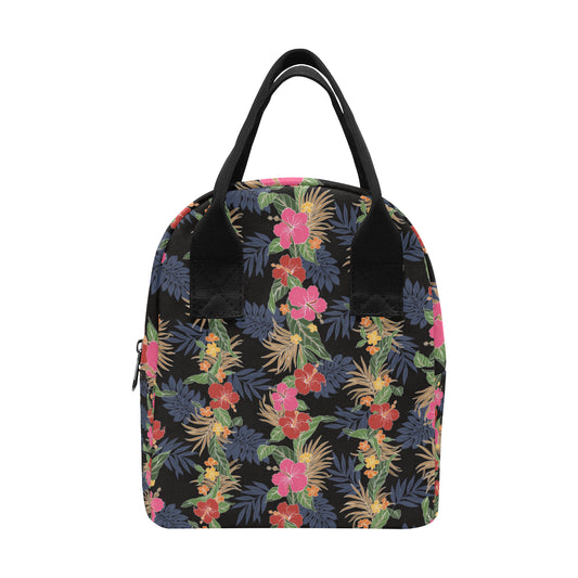 Hawaiian Themed Pattern Print Design H011 Insulated Lunch Bag