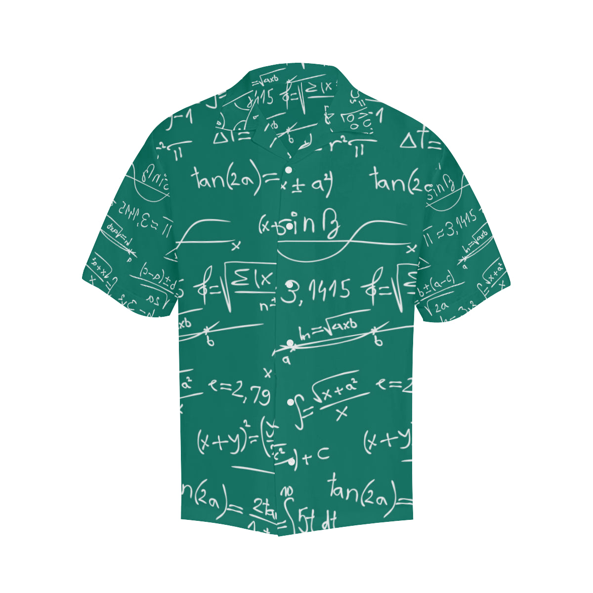 Math Pattern Print Design 01 Men's Hawaiian Shirt