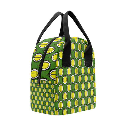 Durian Pattern Print Design DR01 Insulated Lunch Bag