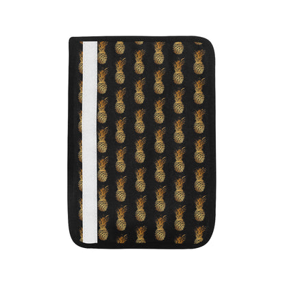 Pineapple Pattern Print Design A02 Car Seat Belt Cover