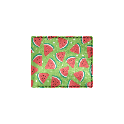 Watermelon Pattern Print Design WM05 Men's ID Card Wallet